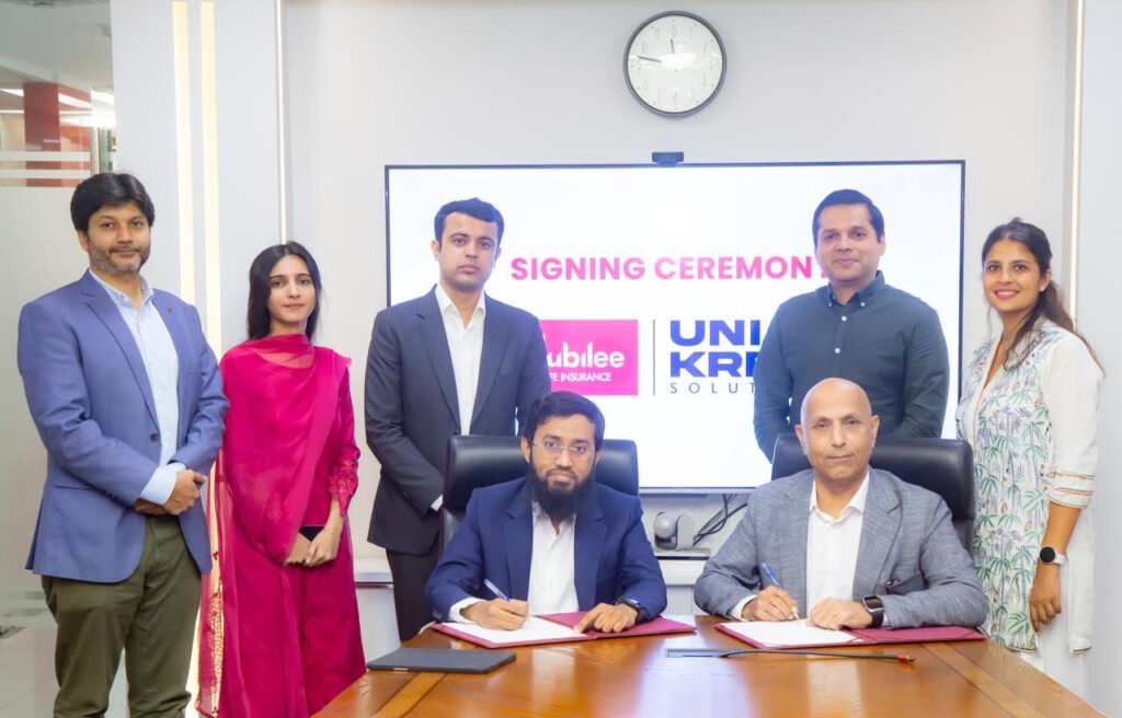 Jubilee Life Insurance and Unikrew Solutions partner for MBVS-compliant biometric digital insurance onboarding in Pakistan