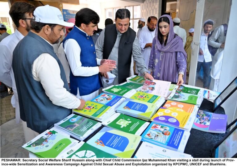 Khyber Pakhtunkhwa launches a province-wide campaign to prevent child sexual abuse and strengthen awareness and reporting.