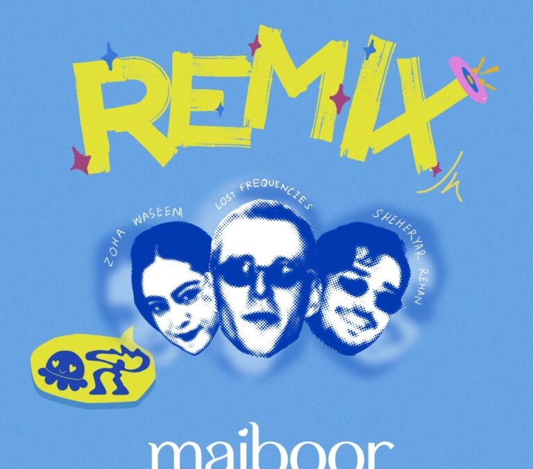 Belgian DJ Lost Frequencies collaborates with Pakistani singers Sheheryar Rehan and Zoha Waseem on the official Majboor remix.