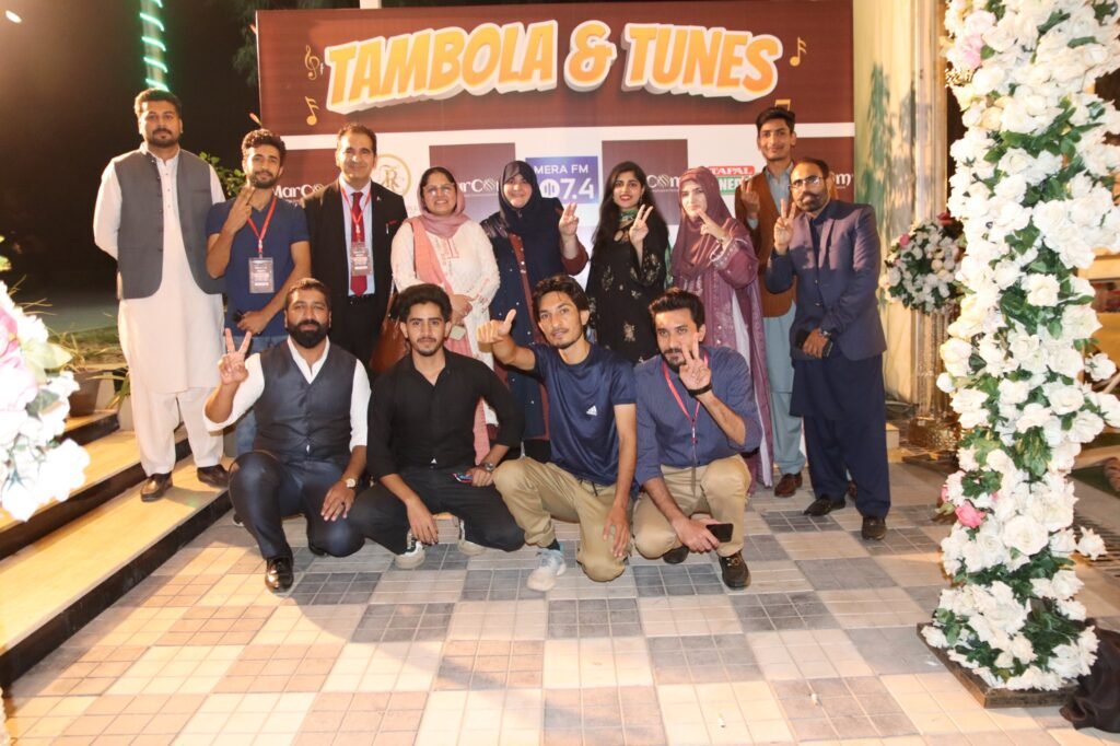 MarCom Tambola & Tunes event in Rawalpindi brings together more than 400 professionals, business leaders and families for games and live music.