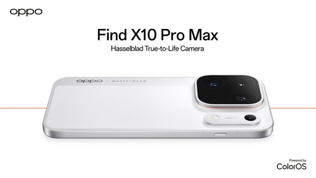 OPPO launches Find X10 Series globally, Pro Max set for Pakistan debut OPPO Find X10 Pro Max smartphone featuring a triple 200MP Hasselblad camera system, unveiled globally ahead of its upcoming Pakistan launch.