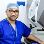 Pakistani-origin British surgeon Dr Amir Raza advances single-port robotic gynaecological surgery in the UK.