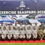 Pakistan Navy concludes SEASPARK-2026 maritime exercise in Karachi as Naval Chief Admiral Naveed Ashraf reviews combat readiness and operational preparedness.