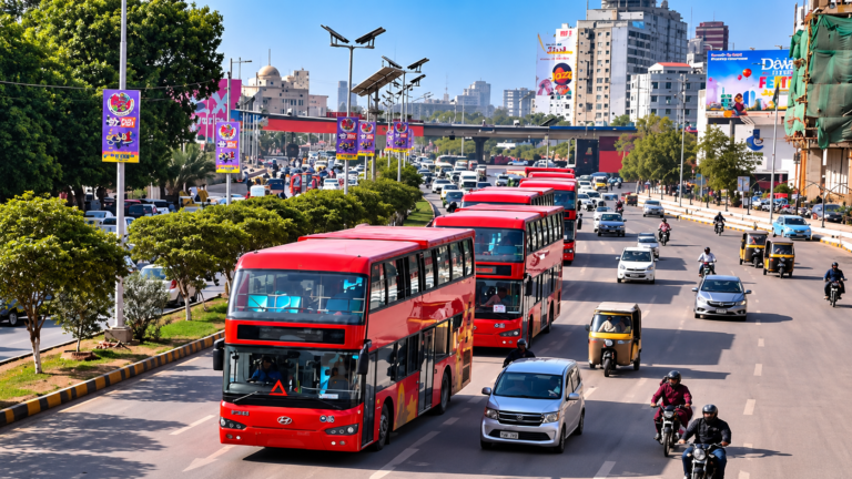 Sindh Moves to Expand Electric Bus Fleet, Introduce Double-Deckers in Karachi Sindh plans to expand electric bus services and introduce double-decker buses in Karachi following discussions with Chinese manufacturers Yutong and Higer.