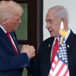 US President Donald Trump and Israeli Prime Minister Benjamin Netanyahu amid reports of possible renewed military strikes against Iran after US midterm elections.