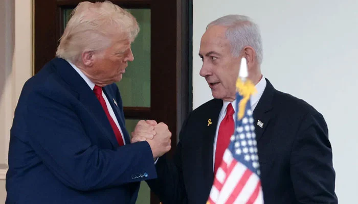 US President Donald Trump and Israeli Prime Minister Benjamin Netanyahu amid reports of possible renewed military strikes against Iran after US midterm elections.