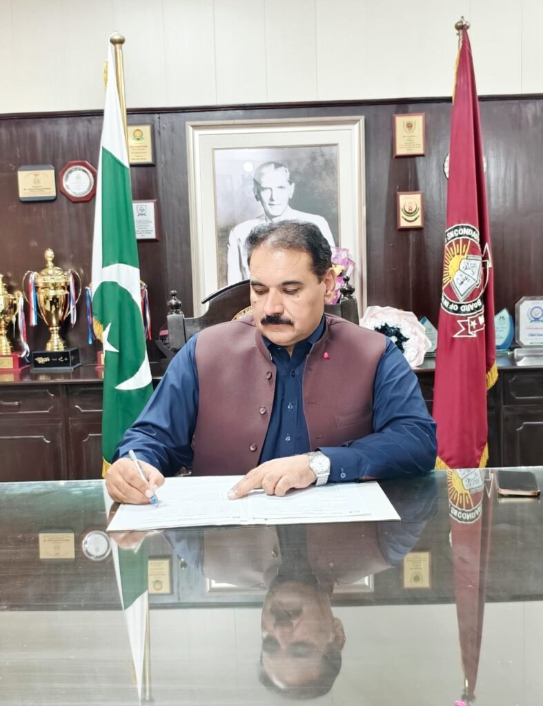Prof. Hazrat Ali Takes Charge as BISE Mardan Chairman Prof Hazrat Ali assumes additional charge as Chairman BISE Mardan