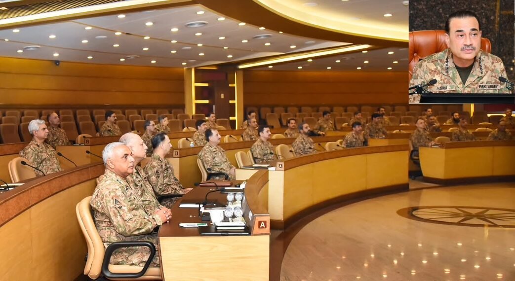 Field Marshal Asim Munir Chairs Corps Commanders’ Conference, Orders High Readiness