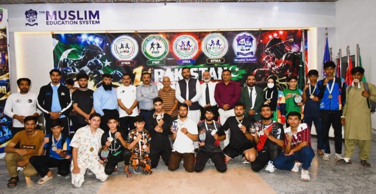 KP Dominates Pakistan Rising Star Muay Khyber Pakhtunkhwa team wins Pakistan Rising Star Muay Thai Championship