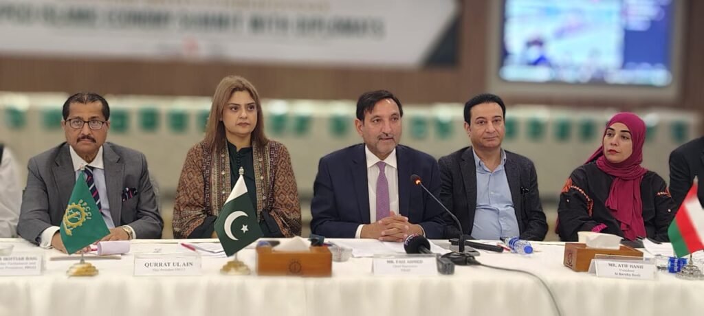 FPCCI Calls for Stronger Economic Integration Among Islamic Countries FPCCI Islamic Economy Summit with diplomats discusses trade and investment cooperation among Islamic countries