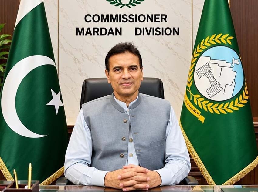 Muhammad Ali Shah officially assumes charge as Commissioner of Mardan Division.
