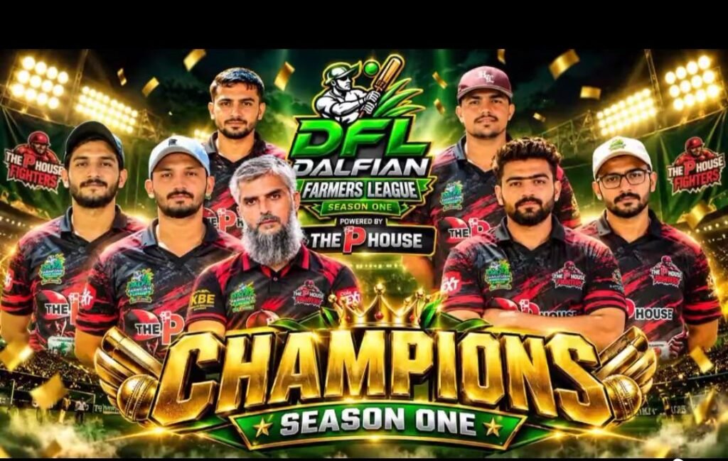 P-House Wins Dalfian Farmers League Cricket Title