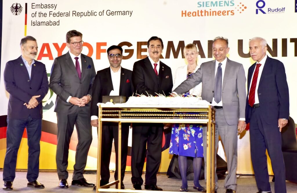 Germany, Pakistan Mark 75 Years of Friendship Germany and Pakistan mark 75 years of diplomatic relations at German Unity Day celebrations.