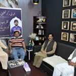 Zain Saleem’s book on contemporary Gujrat writers launched at a literary ceremony in Gujrat.
