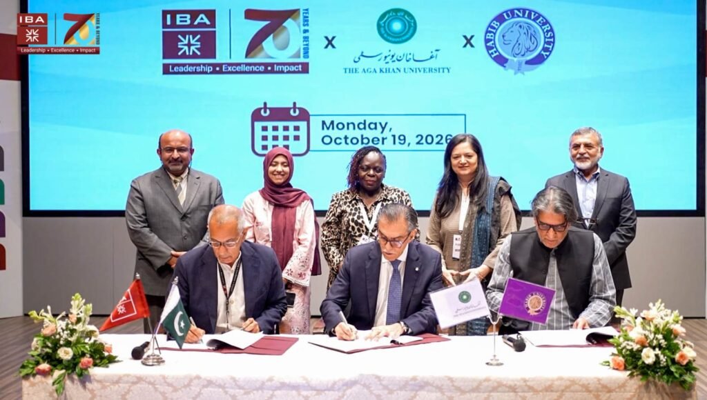 IBA, AKU and Habib University Join Hands on AI in Education IBA, AKU and Habib University Join Hands on AI in Education