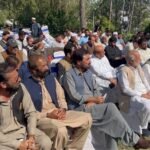C&W officials and contractors attend a reconciliation ceremony at the Executive Engineer's office in Timergara, Lower Dir.