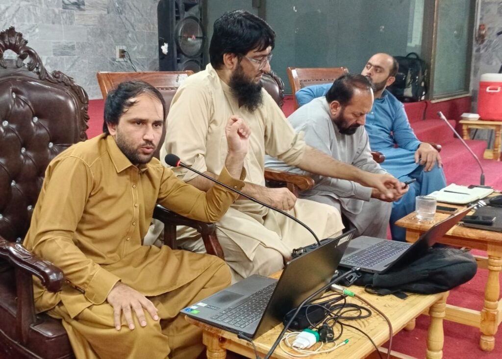 Lower Dir Goes Digital on Municipal Complaints Officials attend training on the Ehsaas Baldiya App for municipal complaint management in Lower Dir.
