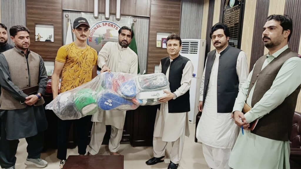 Mardan Plans Special Sports Tournament Mardan DC Shah Saud distributes sports kits among specially-abled athletes at Mardan Sports Complex.