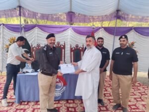 D.I. Khan Police officials attend training on biological evidence preservation in GBV cases.