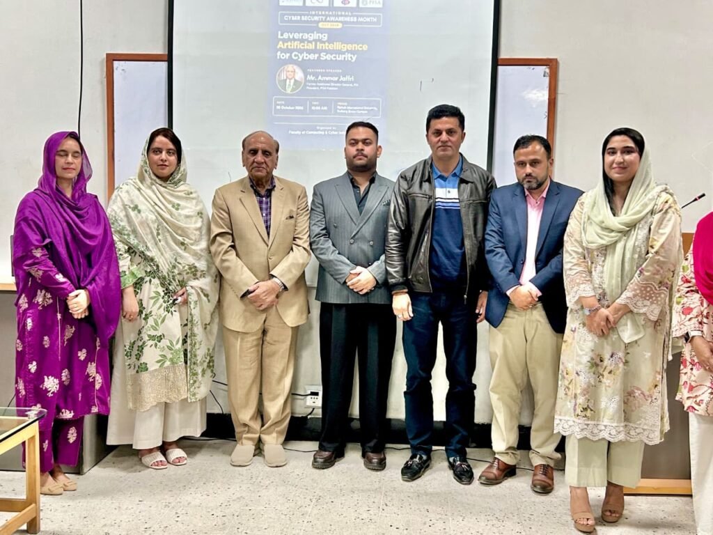 Cybersecurity Awareness Seminar Riphah International University, Islamabad,