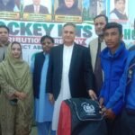 PHF distributes hockey kits to school teams in Abbottabad