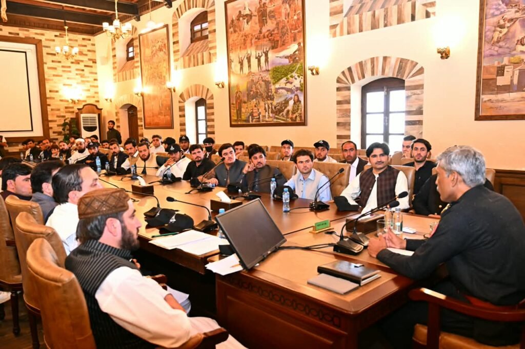 IGFC Meets Tribal District Youth in Key Jirga