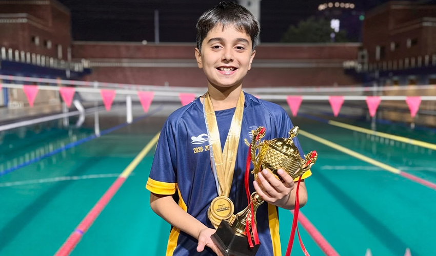 Zayan Ali Khan Shines at Pakistan Swimming Championship Zayan Ali Khan Shines at Pakistan Swimming Championship