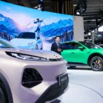 Chinese car brands showcase electric and hybrid vehicles at the Paris Motor Show 2026 as competition grows in markets including Pakistan.