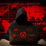 Cybersecurity illustration showing critical PHP vulnerabilities discovered with AI and potential threats to websites, servers and online services worldwide.