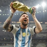 Messi’s Iconic World Cup Trophy Replica Heads To Auction