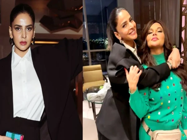 Saba Qamar Meets Rakhi Sawant in Dubai
