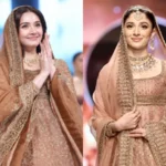 Durefishan Saleem and Mawra Hocane wearing similar lehenga designs