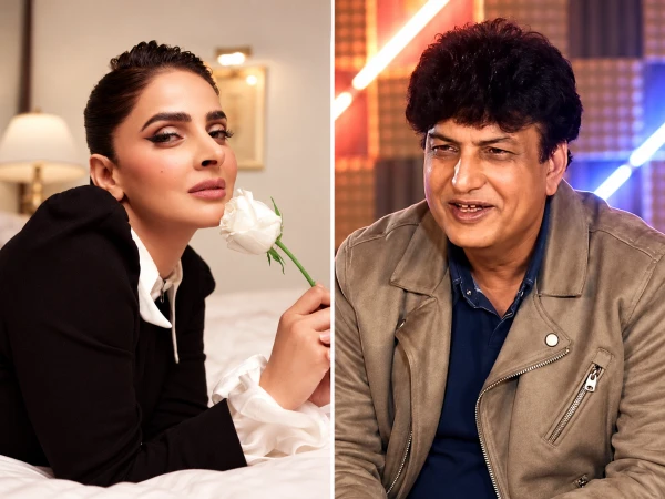 Khalil-ur-Rehman Qamar clarifies his remarks about Saba Qamar’s clothing, saying her choice is personal while explaining his own drama-writing preferences.