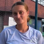 French and Mexican players celebrate winning the women’s doubles title at the Islamabad W15 Tennis Championship 2026