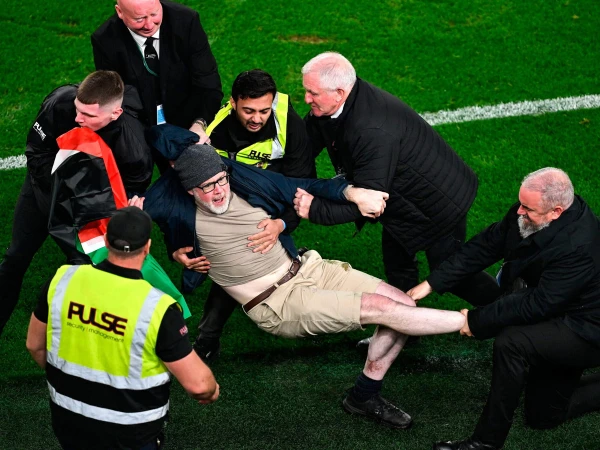Pro-Palestinian Protests Halt Nations League Match