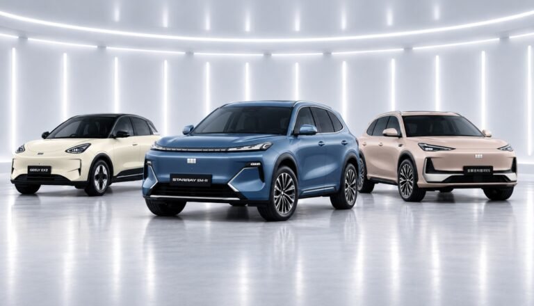 Geely EX2 electric hatchback, EX5 electric SUV and Starray EM-R range-extended SUV expected to feature in Geely's Pakistan launch.