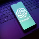 ChatGPT text displayed on a screen as OpenAI introduces invisible text watermarking for AI-generated content in the EU.