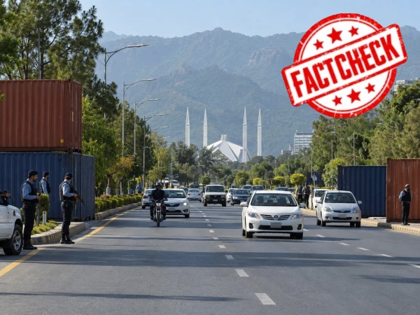 Ministry Says No Roads Closed in Islamabad