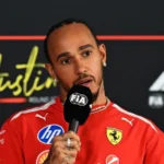 Lewis Hamilton voices support for Palestine and calls for freedom and lasting peace.