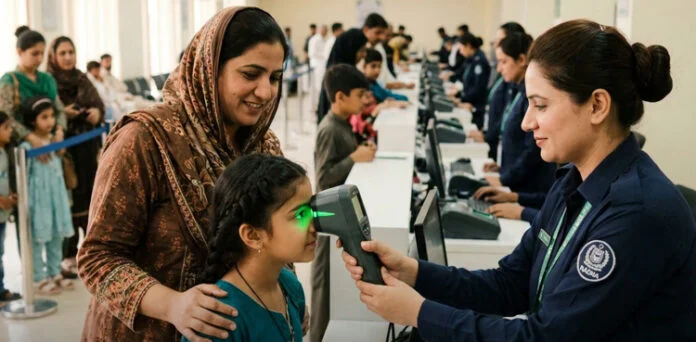 NADRA issues message urging citizens to get iris scans