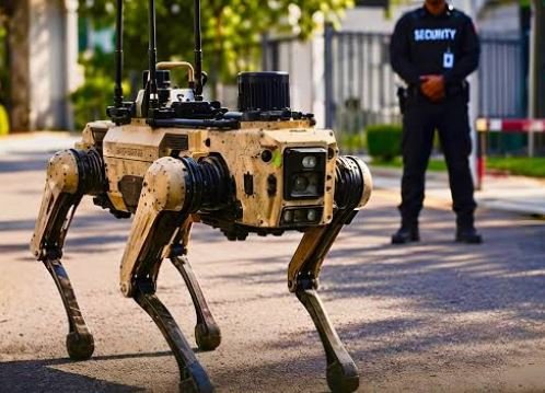 Robot Dogs Take Over Night Patrols at China’s Yiwu Market