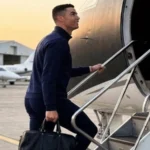 Cristiano Ronaldo in Al Nassr football kit as reports highlight his multi-billionaire wealth milestone and position among football's highest earners.