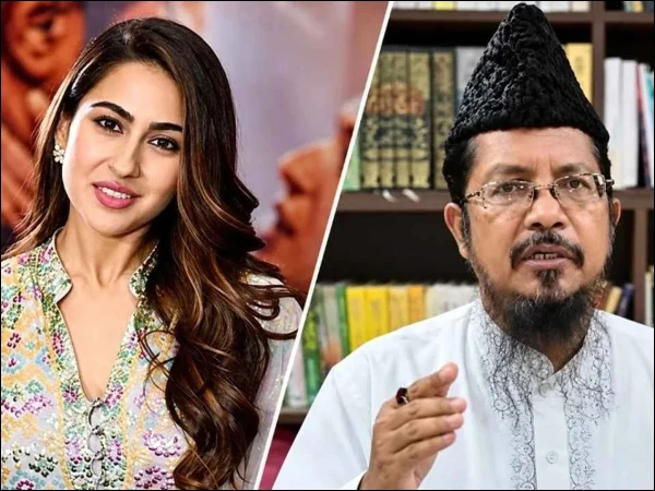 Sara Ali Khan’s Temple Visit Sparks Controversy! Sara Ali Khan’s Kedarnath Temple visit has sparked religious controversy after Mufti Shahabuddin Razvi Barelvi advised the actress to seek forgiveness.