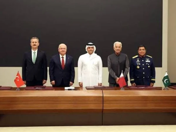 Pakistan, Türkiye, Qatar and Indonesia sign Badr defence cooperation MoU Defence representatives of Pakistan, Türkiye, Qatar and Indonesia sign the Badr Memorandum of Understanding in Doha for defence cooperation.