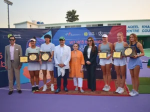 The W15 World Women’s Tennis Championship second leg concludes in Islamabad, with France’s Astrid Cirotte winning singles and Thailand-China winning doubles.