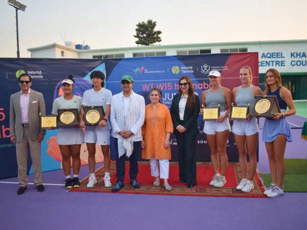 W15 World Women’s Tennis Championship concludes in Islamabad The W15 World Women’s Tennis Championship second leg concludes in Islamabad, with France’s Astrid Cirotte winning singles and Thailand-China winning doubles.