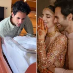 Ameer Gilani gives Azaan to his newborn son Izmir